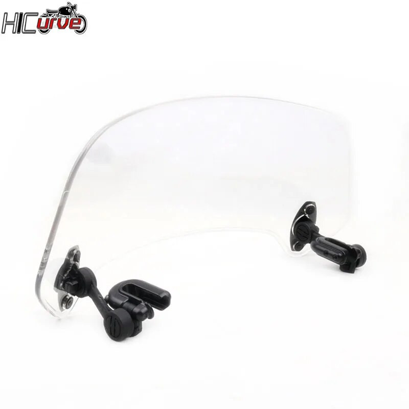 Ρυθμιζόμενη αεροτομή προέκτασης παρμπρίζ μοτοσικλέτας Εκτροπέας αέρα παρμπρίζ για MOTO GUZZI MV AGUSTA Bajaj CFMOTO Gilera SYM