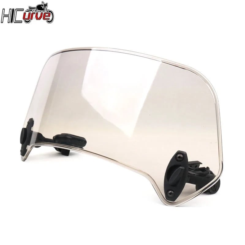 Ρυθμιζόμενη αεροτομή προέκτασης παρμπρίζ μοτοσικλέτας Εκτροπέας αέρα παρμπρίζ για MOTO GUZZI MV AGUSTA Bajaj CFMOTO Gilera SYM