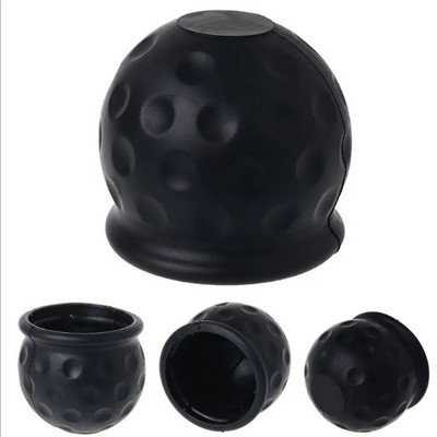 Universal 50MM Tow Bar Ball Cover Cap Ball Hood for Trailer Protect Repair Tool Soft Ball Cover Black Red Yellow Blue