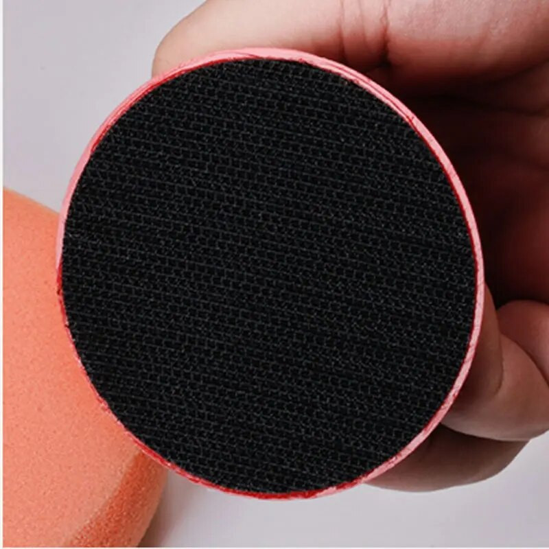 Drop Car Wax Wash Polish Pad Sūkļa tīrīšanas putu komplekts Frotē auduma mikrošķiedras aplikatora spilventiņi ar satvērēja rokturi automašīnas veidošanai