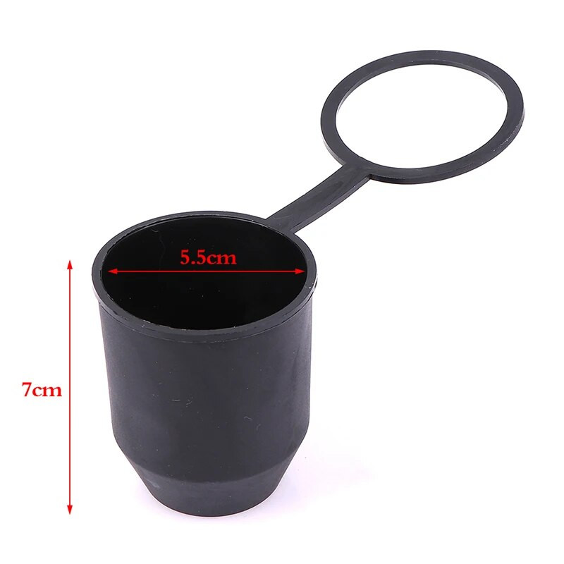 Accesorii pentru capacul cu bile pentru bară de remorcare automată Capac negru Dispozitiv de remorcare Remorcă rulotă Sfera de remorcare Protejează Design simplu și durabil