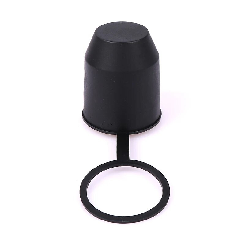 Accesorii pentru capacul cu bile pentru bară de remorcare automată Capac negru Dispozitiv de remorcare Remorcă rulotă Sfera de remorcare Protejează Design simplu și durabil
