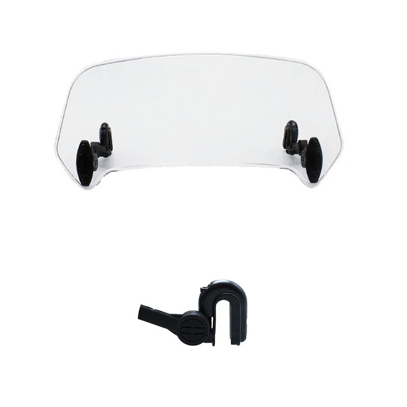 Piemērots BMW C400X C400GT C650GT C650 Sport G650GS R1150GS Universāla motocikla vējstikla pagarinājuma regulējamam spoilera deflektoram