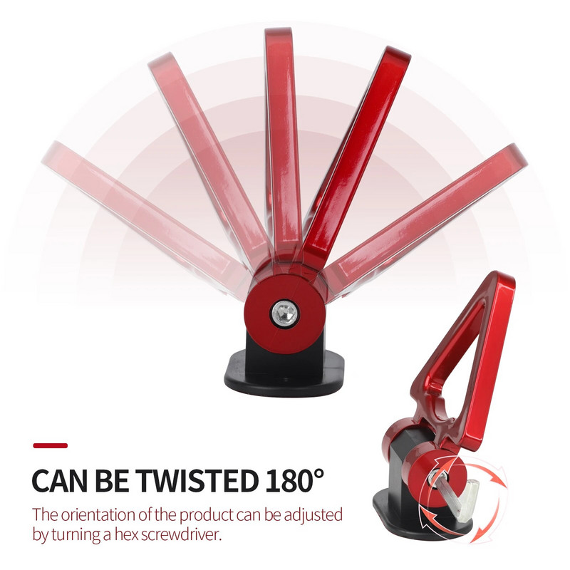 CNSPEED Univerzalna naljepnica za automobil Tralier Kuka za vuču ABS Simulacija Racing Bumper Kuka za prikolicu Naljepnica Dodaci