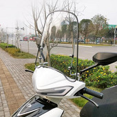 Kerékpár Motorkerékpár Motorkerékpár szélvédő Tiszta Nagy átlátszóságú szélvédő Univerzális Állítható Aerofoil