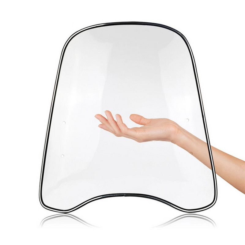 Kerékpár Motorkerékpár Motorkerékpár szélvédő Tiszta Nagy átlátszóságú szélvédő Univerzális Állítható Aerofoil