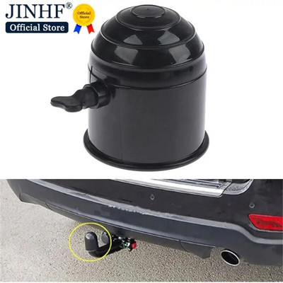 Tow Bar Ball Cap Trailer Hitch Balls Cover Weatherproof Universal Plastic with Knob for RV for Trucks for Boat