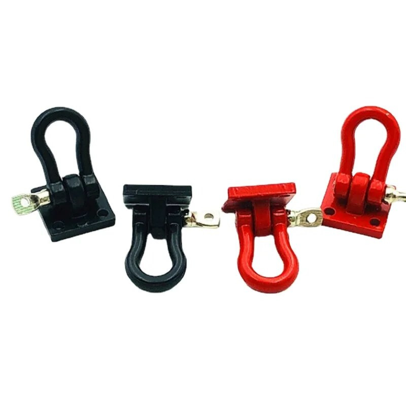 Rc automašīnas piekabes vilkšanas sprādze 1:10 piederumu sakabes āķis Axial Wraith Scx10 90046 90047 D90 D110 Tf2 Tamiya Cc01 Traxxas Trx-4