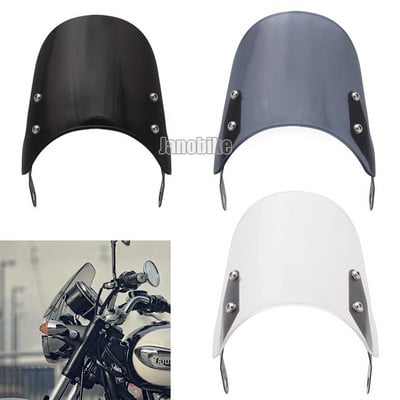 Szélvédők Pare-brise Triumph Bonneville T 100/120 T100 T120 2001-2017 2015 2016 17 Szélterelők Szélvédő Szélvédő