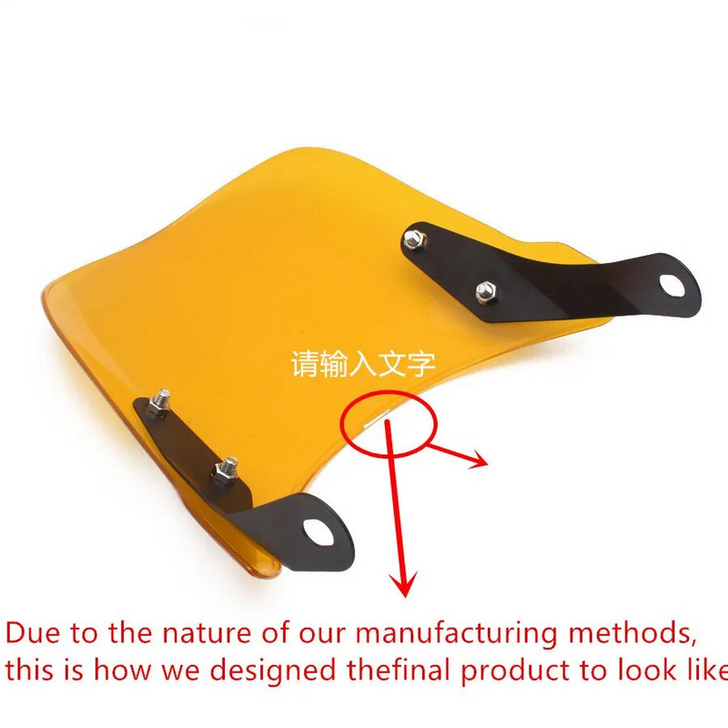 Παρμπρίζ Pare-brise For Triumph Bonneville T 100/120 T100 T120 2001-2017 2015 2016 17 Wind Deflectors Windshield Windshield