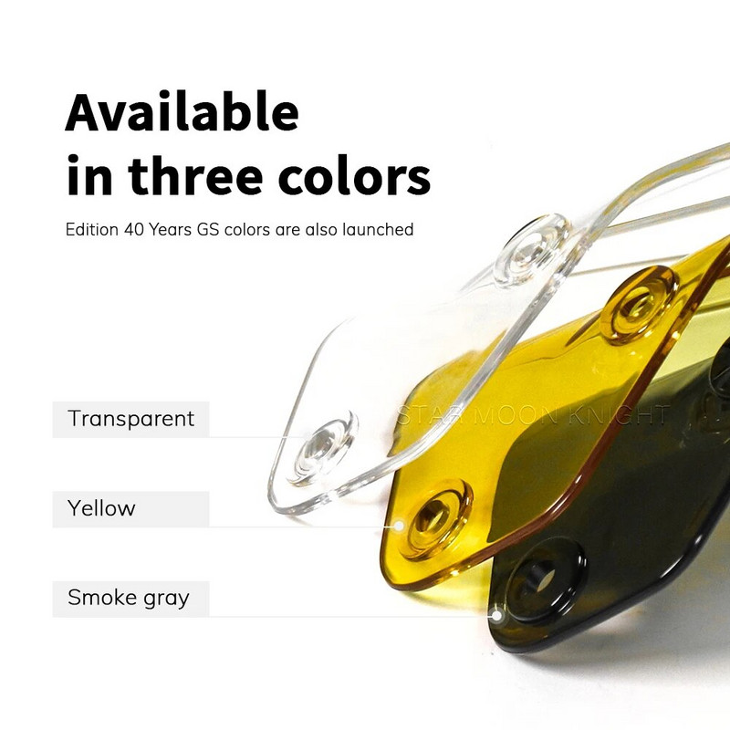 BMW R1250GSA 2019- R 1200 GS ADV GSA 1250 1200 Adventure motocikla augšējā vējstikla sānu deflektora vējstikla vējsargs