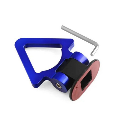 Universaalsed auto haagise konksud kleebise kaunistus ABS Auto tagumine esihaagis simulatsioon võidusõidurõngas Sõiduki veokonks Autoosad