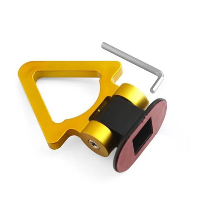 Universaalsed auto haagise konksud kleebise kaunistus ABS Auto tagumine esihaagis simulatsioon võidusõidurõngas Sõiduki veokonks Autoosad