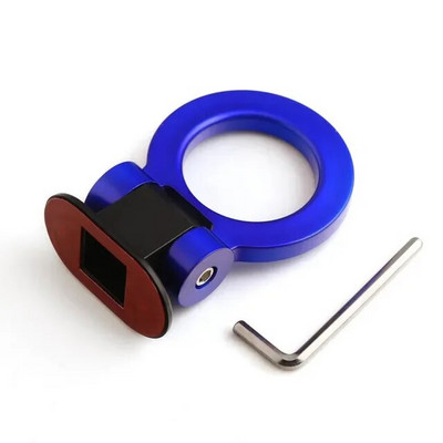 Universaalsed auto haagise konksud kleebise kaunistus ABS Auto tagumine esihaagis simulatsioon võidusõidurõngas Sõiduki veokonks Autoosad