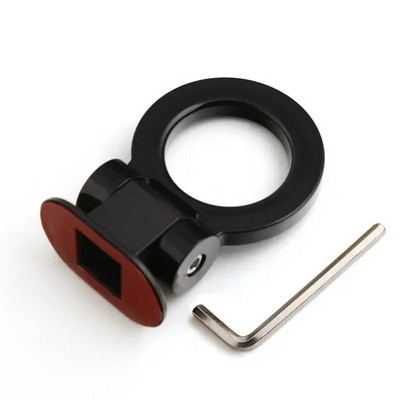 Universaalsed auto haagise konksud kleebise kaunistus ABS Auto tagumine esihaagis simulatsioon võidusõidurõngas Sõiduki veokonks Autoosad