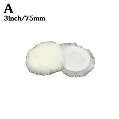 Universaalne autopoleerimispadi 3/4-tolline M10/M14 pehme villa masinale, vahatamispoleerimismasinale, auto kere poleerimisketaste puhastustarvikud