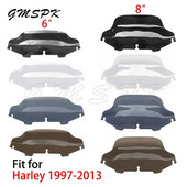 6" 8" mootorratta esiklaasi kaitsekattega tuuleklaasi kate, mis sobib Harley Touring Electra Glide Street Ultra Classic FLHX 1997-2013 jaoks