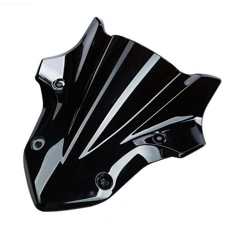 Must mootorratta esiklaas esiklaas tuulesuunaja jaoks Kawasaki Z900 2017 2018 2019 ABS tarvikud parabrisas moto 윈드스크린