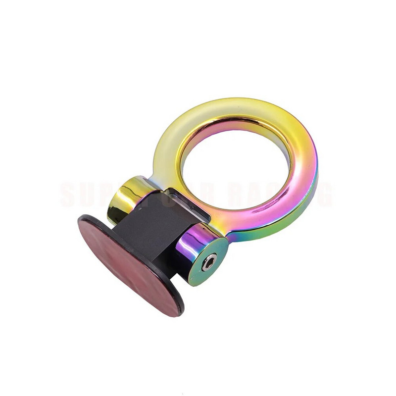 ABS Αυτοκόλλητο με γάντζο ρυμουλκούμενου αυτοκινήτου Αυτοκόλλητο Αυτοκίνητο πίσω μπροστινό αγωνιστικό δαχτυλίδι προφυλακτήρας Διακόσμηση γάντζος ρυμούλκησης Εξωτερικά ανταλλακτικά αυτοκινήτου Γάντζος ρυμούλκησης οχήματος