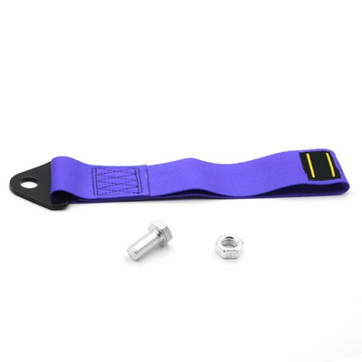 Sakabes siksna universāla augstas kvalitātes sacīkšu auto vilkšanas siksna / virves / āķis / sakabes stieņi ar logotipu