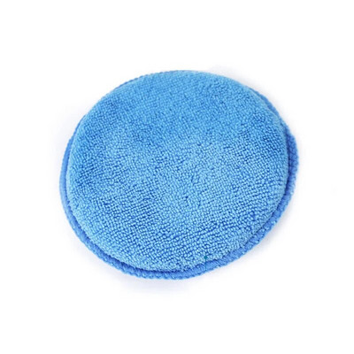 1 gab. Automašīnu vaska pulēšanas putu sūklis zils, mīksts tīrs buferis Auto tīrīšanas putekļi Noņemt vaskošanas sūklis Auto Detaļas Auto izstrādājumi