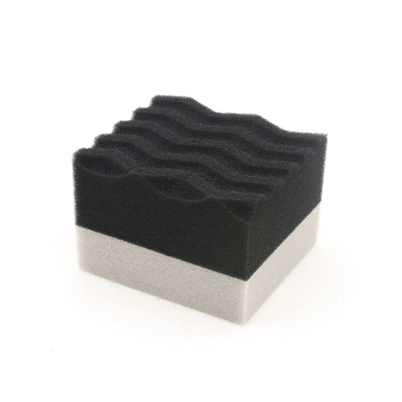Σφουγγάρι κεριού γυαλίσματος αυτοκινήτου Σφουγγάρι με κερί αυτοκινήτου με λεπτομέρεια σφουγγάρι κεριού ελαστικού χεριού Σφουγγάρι αφρού υψηλής πυκνότητας για αυτόματο