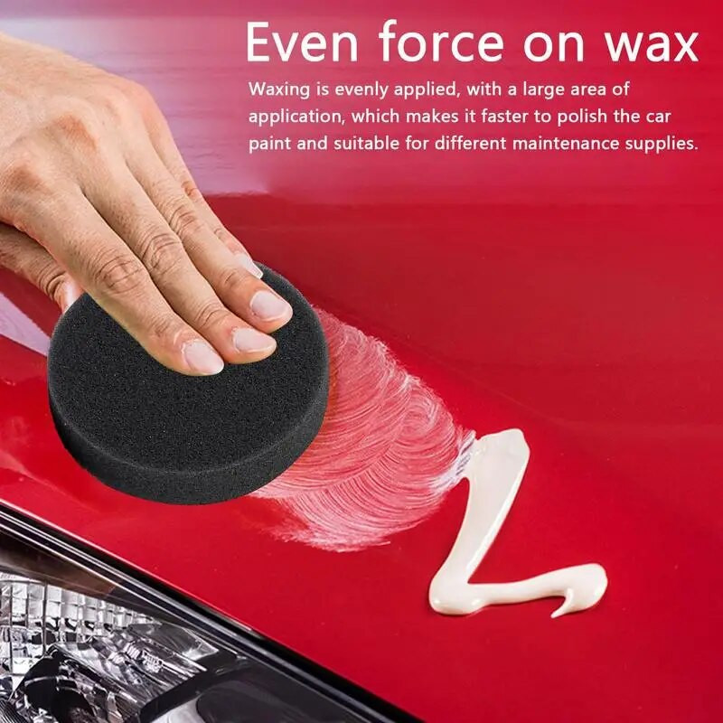 Αυτοκίνητο Στρογγυλό Αποτρίχωση Πολωνικά Σφουγγάρια Αφρού Υψηλής Πυκνότητας Σετ Εφαρμογών Σφουγγάρια Πολυμερισμού και Στίλβωσης Εργαλεία Λεπτομέρειες αυτοκινήτου Πλυντήριο αυτοκινήτων