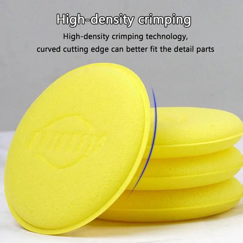 Autode vahatamine Poleerimisvaha Vahtkäsn Aplikaatoripadjad Kätepuhastus Käsn Clean Washer Pesutööriist Autohooldusdetailide tööriistade komplekt