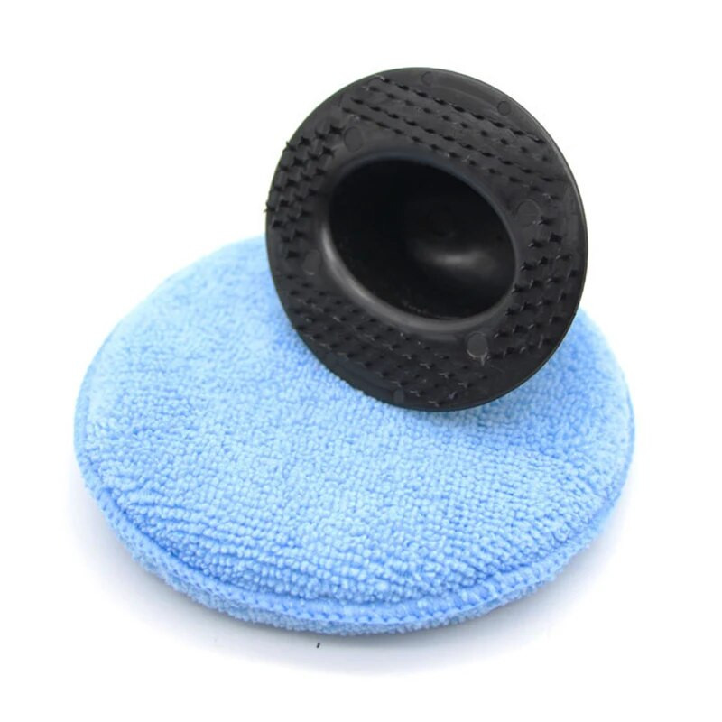 Mikrofiibervahust käsn autode puhastamiseks poleerpadi Avaleht Autotarvikud Autopoleerimispadjad Aplikaator Vahapuhastus