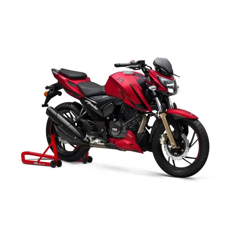 TVS Apache RTR 200 mootorratta esitulede esiklaasile