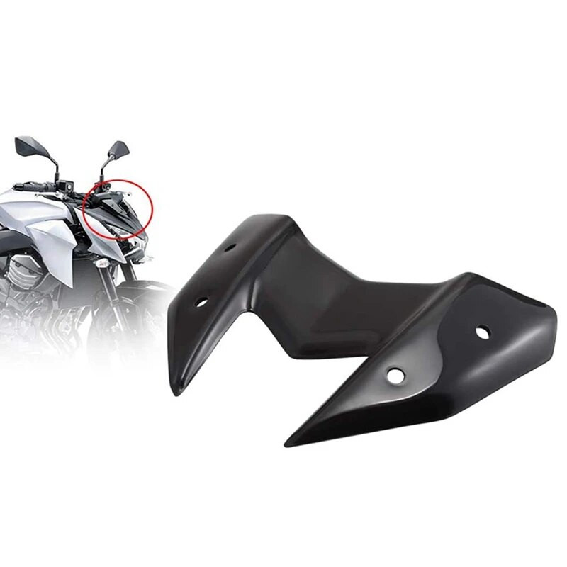 Motociklo priekinio gaubto gaubto priekinio stiklo vėjo deflektorius dvigubas burbulas tinka Kawasaki Z800 2012–2016 m.