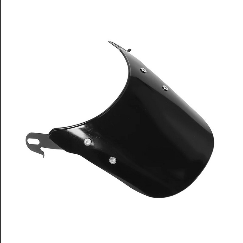 Universalus motociklo kompaktiškas sportinis vėjo deflektorius, 4-7 colių priekinis stiklas, tinka Yamaha Harley Honda KTM