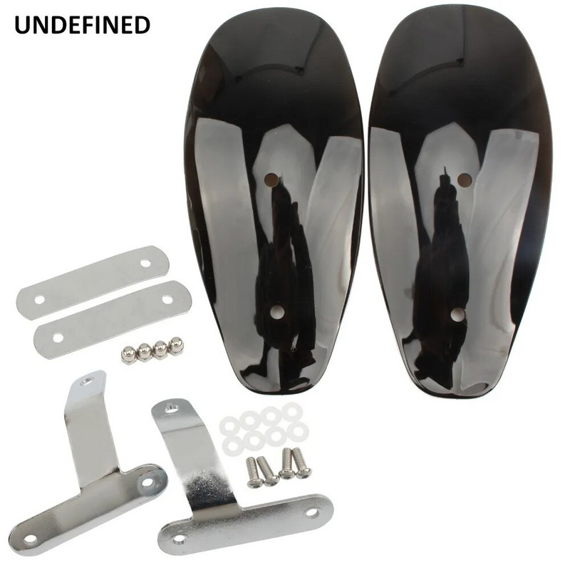 Motociklo ABS plastikinė rankų apsauga nuo šalto vėjo deflektorių skydas rankų apsaugos skydas, apsauga nuo kritimo, skirta Honda / Yamaha / Suzuki