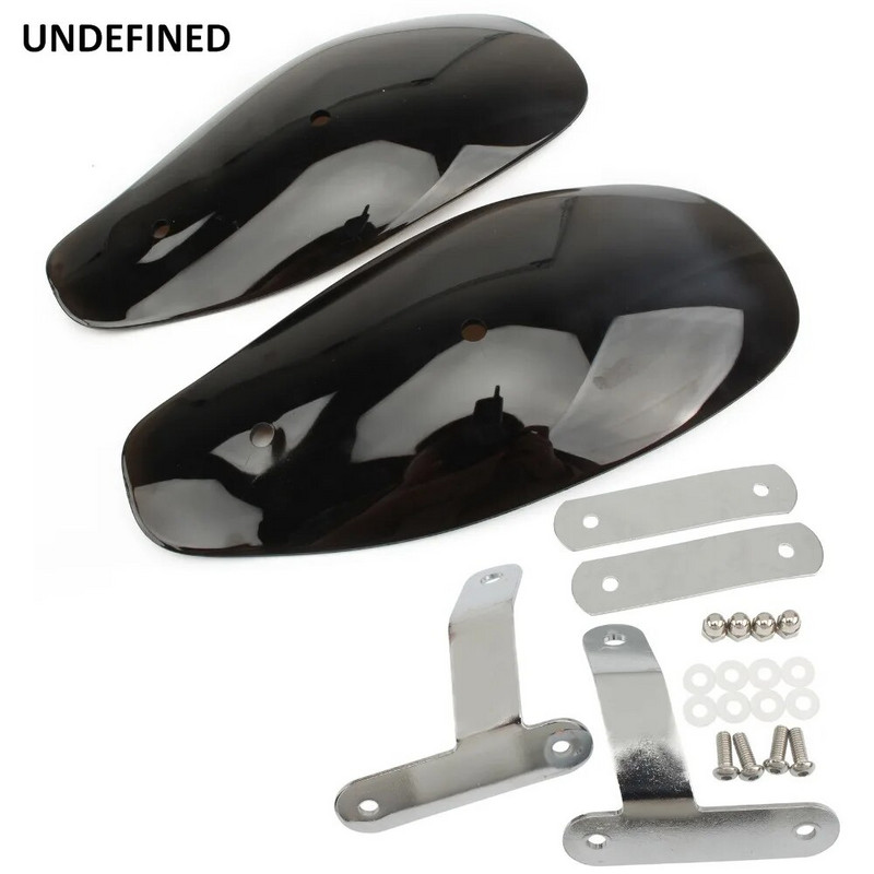 Motociklo ABS plastikinė rankų apsauga nuo šalto vėjo deflektorių skydas rankų apsaugos skydas, apsauga nuo kritimo, skirta Honda / Yamaha / Suzuki