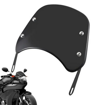 Мотоциклетно предно стъкло ABS мотоциклетни фарове Дефлектор за вятър Спойлер Въздушен дефлектор Стъклен защитен капак Мотоциклет Универсален