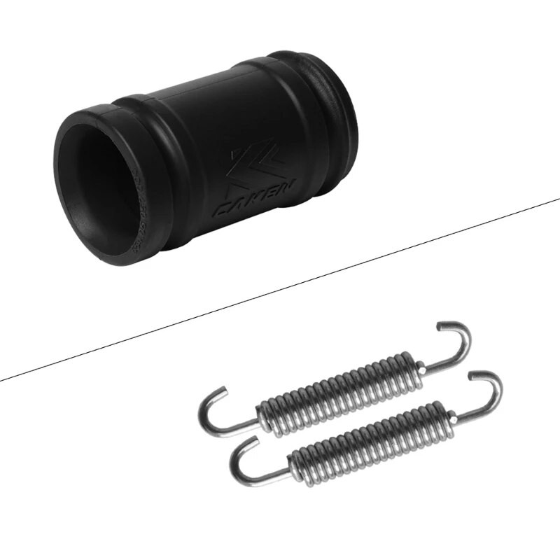 Επαγγελματικός εύκαμπτος λαστιχένιος σύνδεσμος στεγανοποίησης μακράς διαρκείας Fitfor 2-χρονος σιγαστήρας εξάτμισης μοτοσικλέτας Συντήρηση D7YA