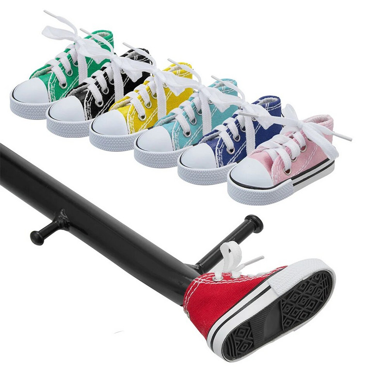 Motocikla sānu statīvs, radošais statīva vāciņš, mini apavu velosipēda pēdas balsts, motocikla statīvs 7,5 cm, dekoratīvs motociklu daļas