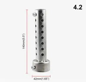 86/140mm jauns motocikla izplūdes trokšņa slāpētājs DB Killer trokšņa slāpētājs 35/42/45/48/60mm priekš BMW HP2 SPORT K1200R K1200R SPORT K1200S K1300
