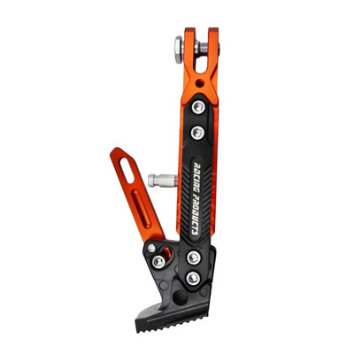 Suport lateral pentru motocicleta CNC Trepied lateral Aliaj de aluminiu Suport anti-alunecare Trepied reglabil Suport de parcare universal