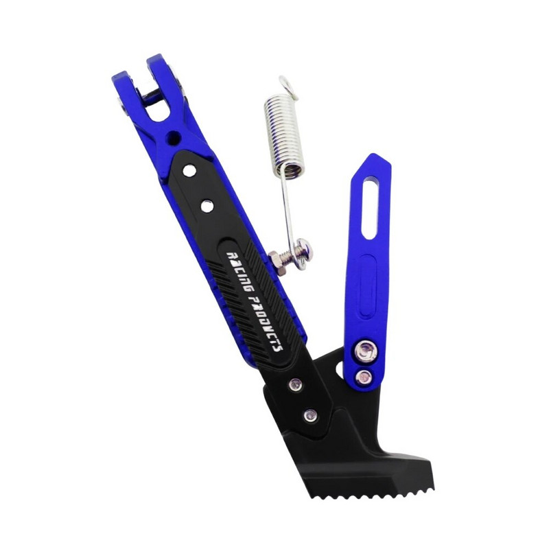 CNC motorkerékpár oldaltámasztó oldalsó állvány alumínium ötvözet csúszásgátló állvány állítható parkoló támasztó univerzális