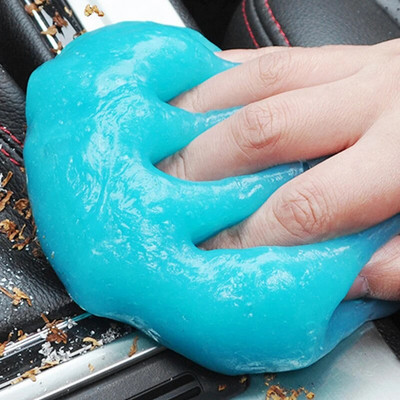 Car Dust Dirt Gel Slime Cleaning Magic Dust Remover Glue Car Air Vent Computer Keyboard Dirt Cleaner Auto Cleaning Accessories