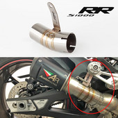 Για BMW S1000RR 2019 2020 2021 2022 2023 S1000RR Escape Slip-on Σιγαστήρα Εξάτμισης Μοτοσικλέτας Middle Link Pipe 60MM s1000rr εξάτμιση