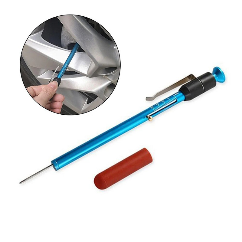 Transportlīdzekļa bremžu uzliku biezuma mērītājs automašīnas bremžu uzliku mērīšanas testeris, mērīšanas rīks, bremžu diagnostikas rīks, pārbaudītājs automašīnu piederumi