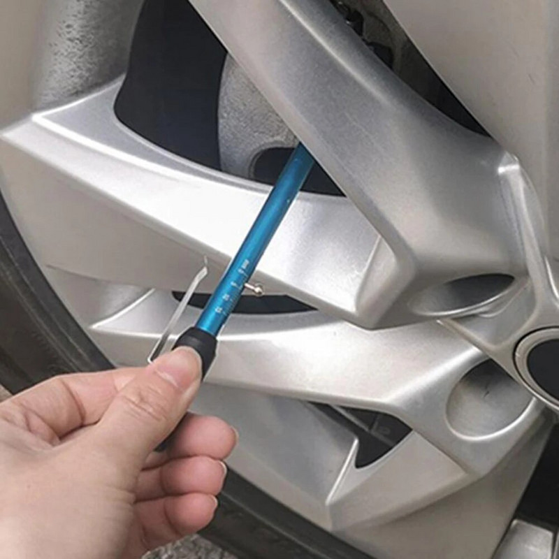 Transportlīdzekļa bremžu uzliku biezuma mērītājs automašīnas bremžu uzliku mērīšanas testeris, mērīšanas rīks, bremžu diagnostikas rīks, pārbaudītājs automašīnu piederumi