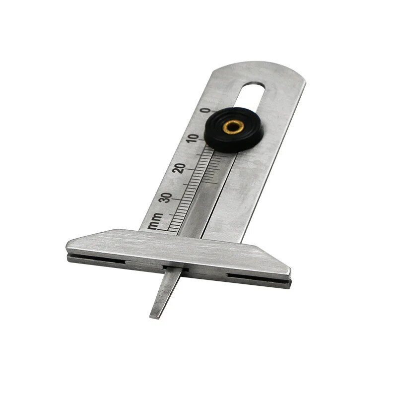 Auto roostevabast terasest rehvimuster Vernier soone sügavuse mõõteriist rehvimustri ohutusjoonlaud Automaatne tööriist 30/50/60 mm