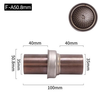 ZSDTRP 50,8 mm 60 mm mootorratta universaalne esikatalüsaator DB Killer eemaldatav summuti mootorratta väljalaske summuti jaoks