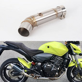 Paredzēts Honda Hornet CB600F CB 600F 2007-2013 Hornet CB600 izplūdes trokšņa slāpētāja vidējais CB600F savienotājcaurules evakuācijas caurules slīdēšana