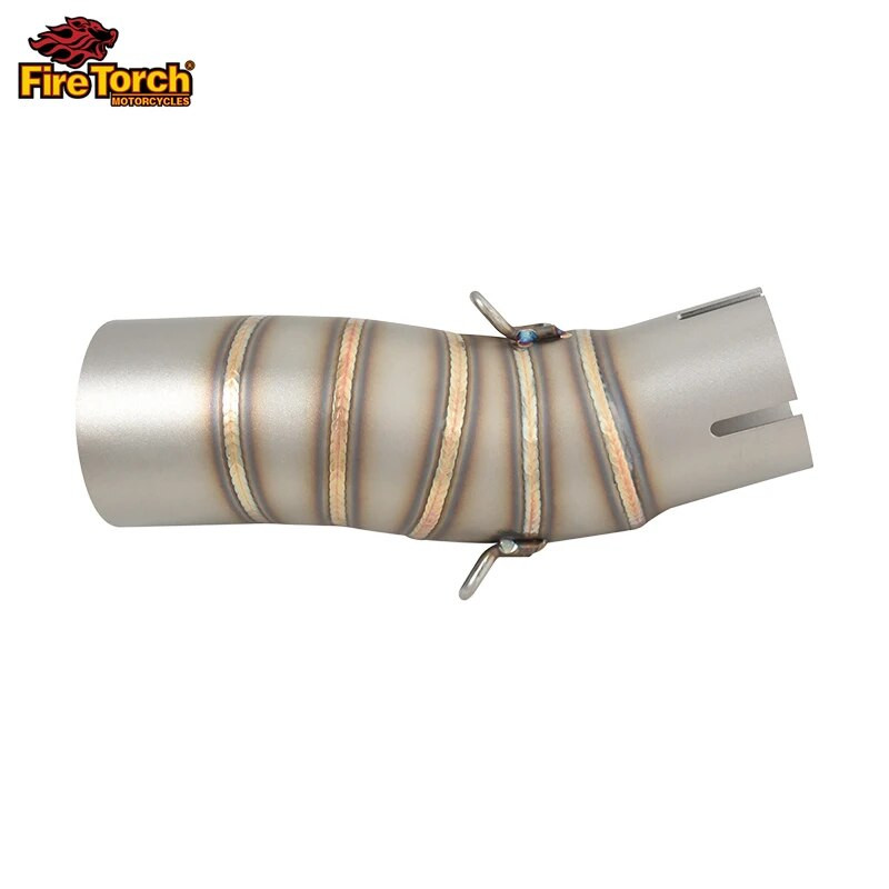 Slip On jaoks CFMOTO 450SR 450 NK SR 2022 2023 Mootorratta väljalasketoru Roostevabast terasest summuti Escape Moto Modify 51mm keskmine ühendustoru