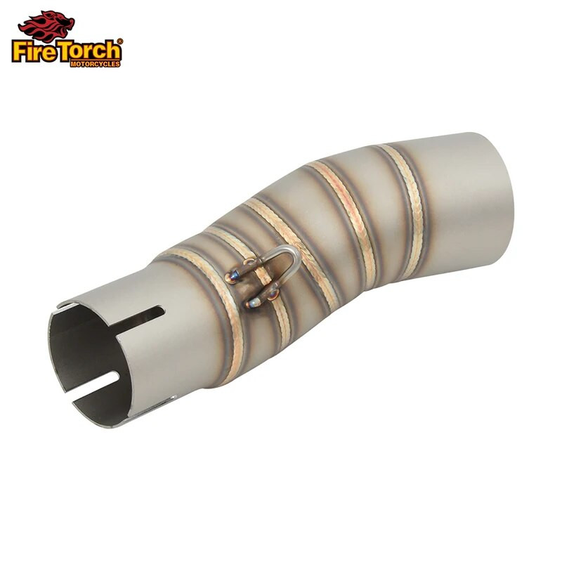 Slip On jaoks CFMOTO 450SR 450 NK SR 2022 2023 Mootorratta väljalasketoru Roostevabast terasest summuti Escape Moto Modify 51mm keskmine ühendustoru