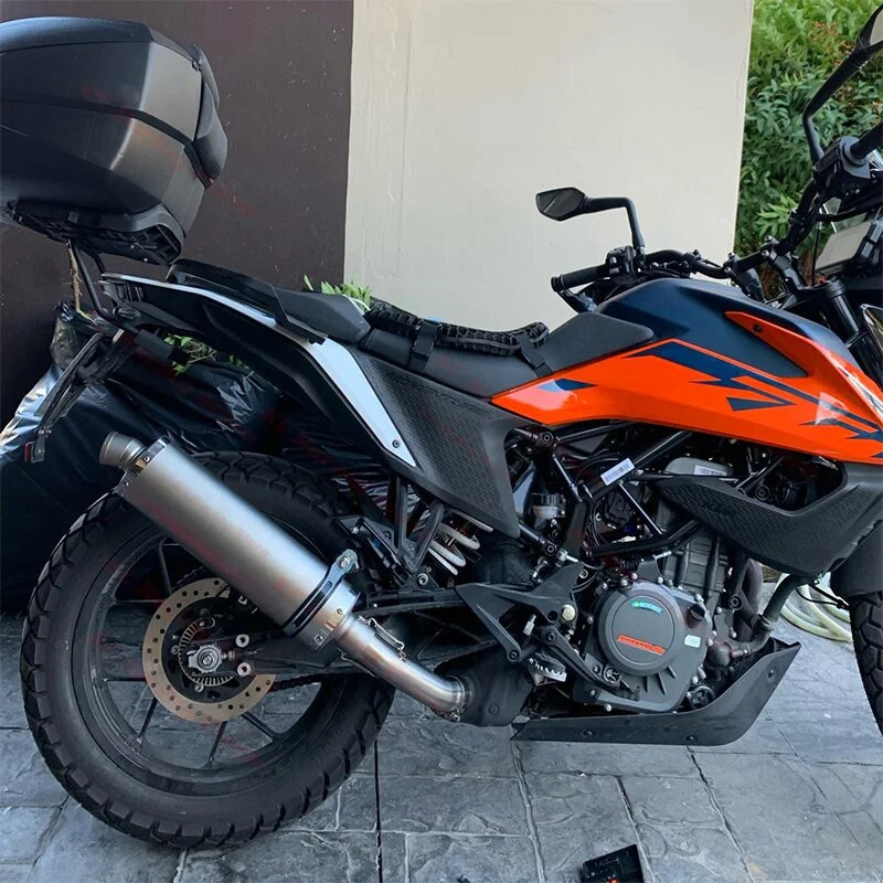 KTM DUKE 125 250 390 ADV Adventure 2017 2018 2019 2020 2021 2022 2023 jaoks 51 mm väljalasketoru keskmise lüli toru summuti ühendustoru